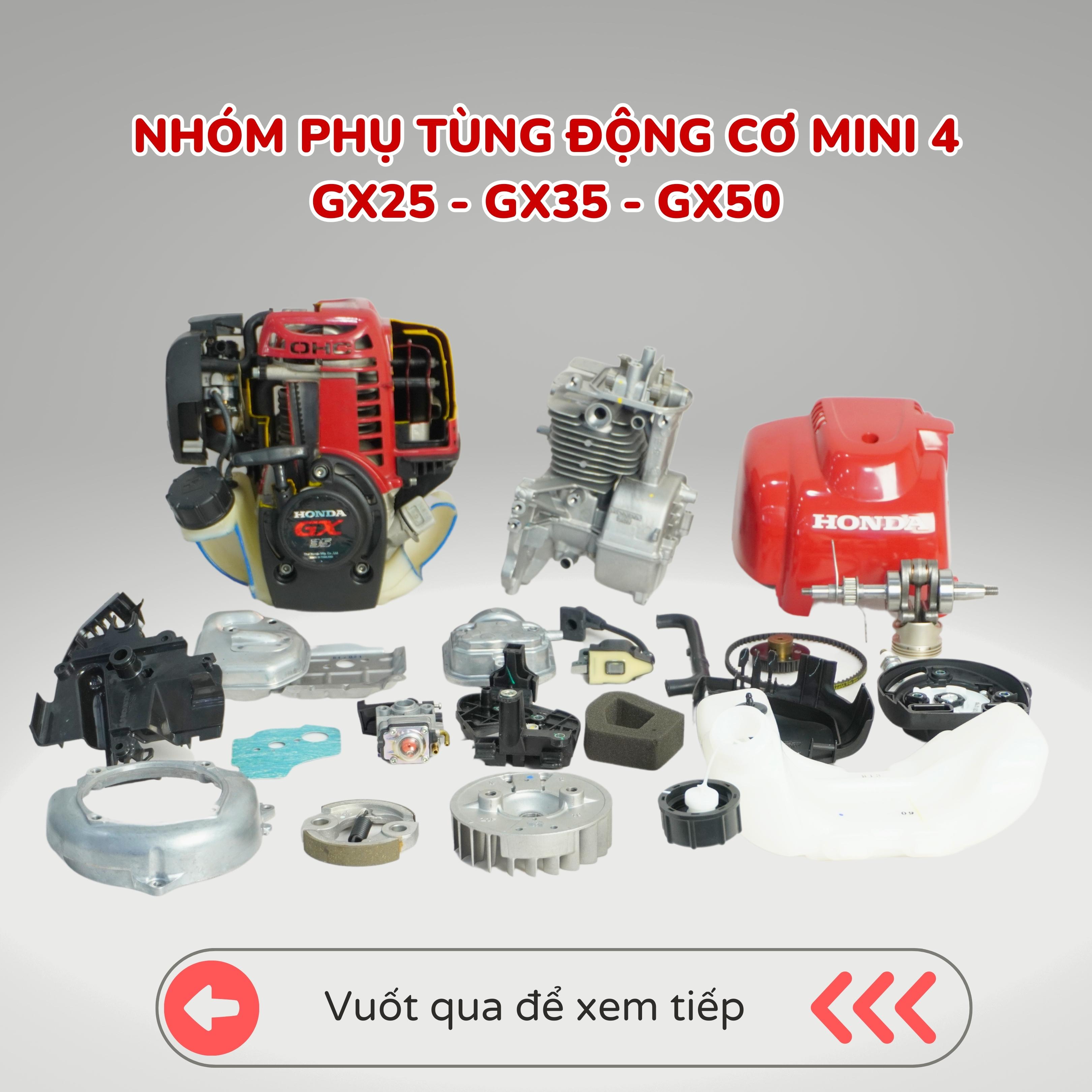 Phụ tùng GX25 - GX35 - GX50