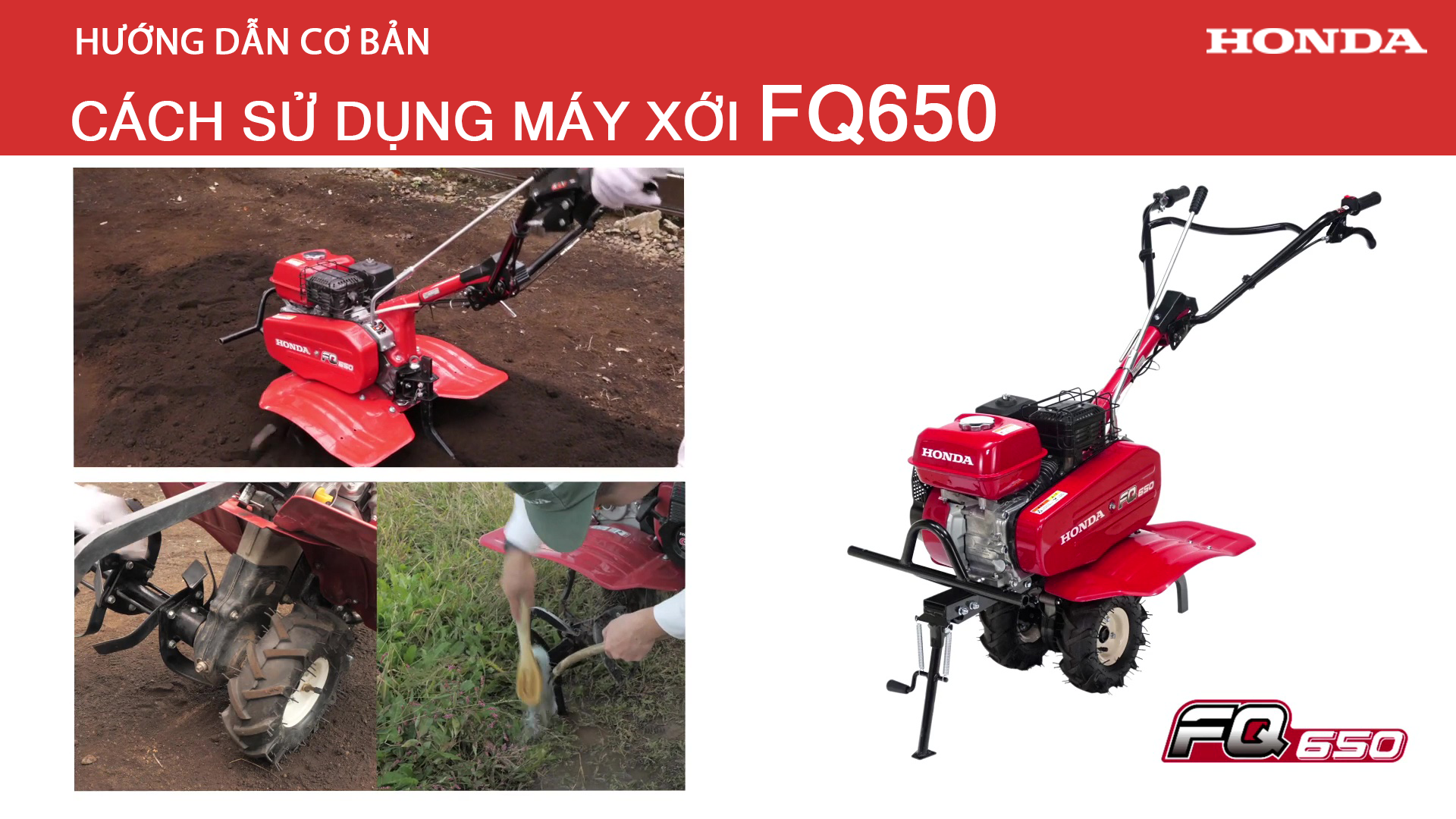 HDSD máy xới FQ650