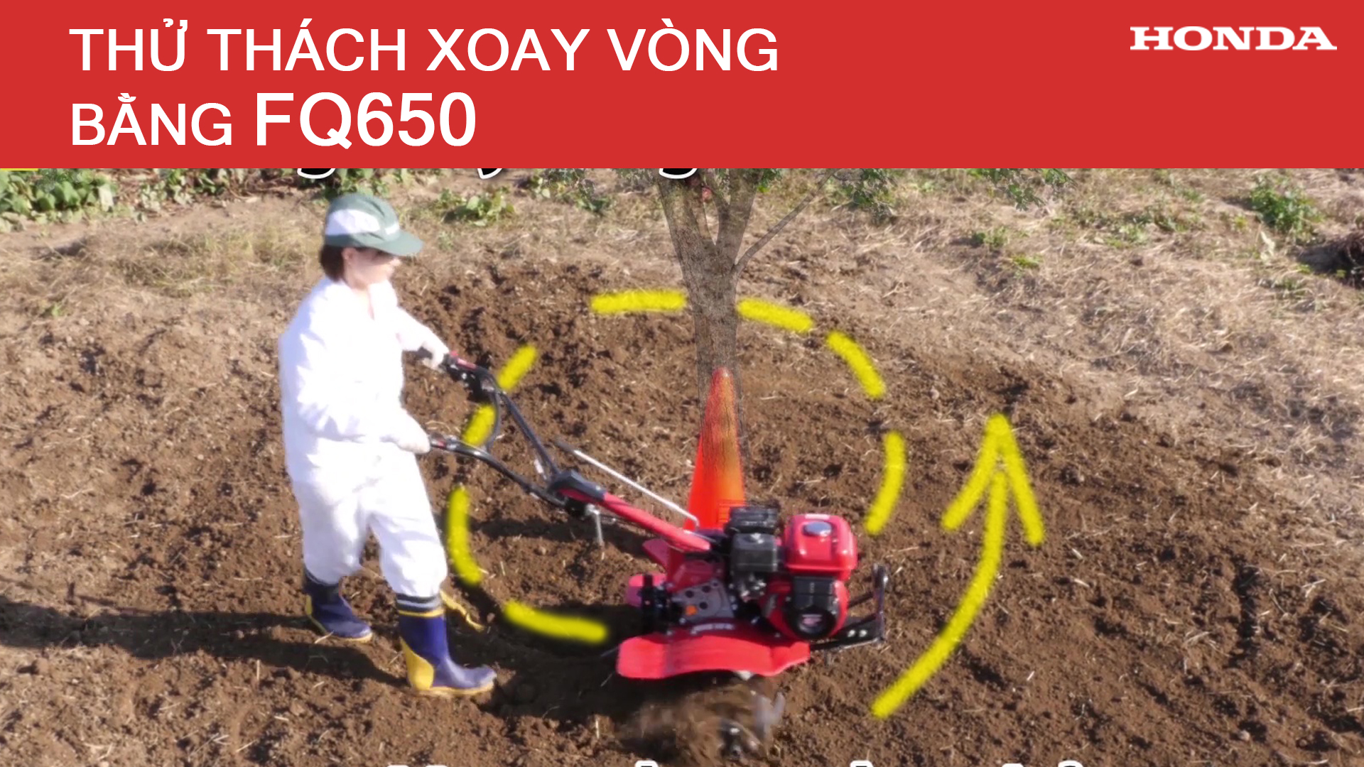 Thử thách xoay vòng bằng FQ650