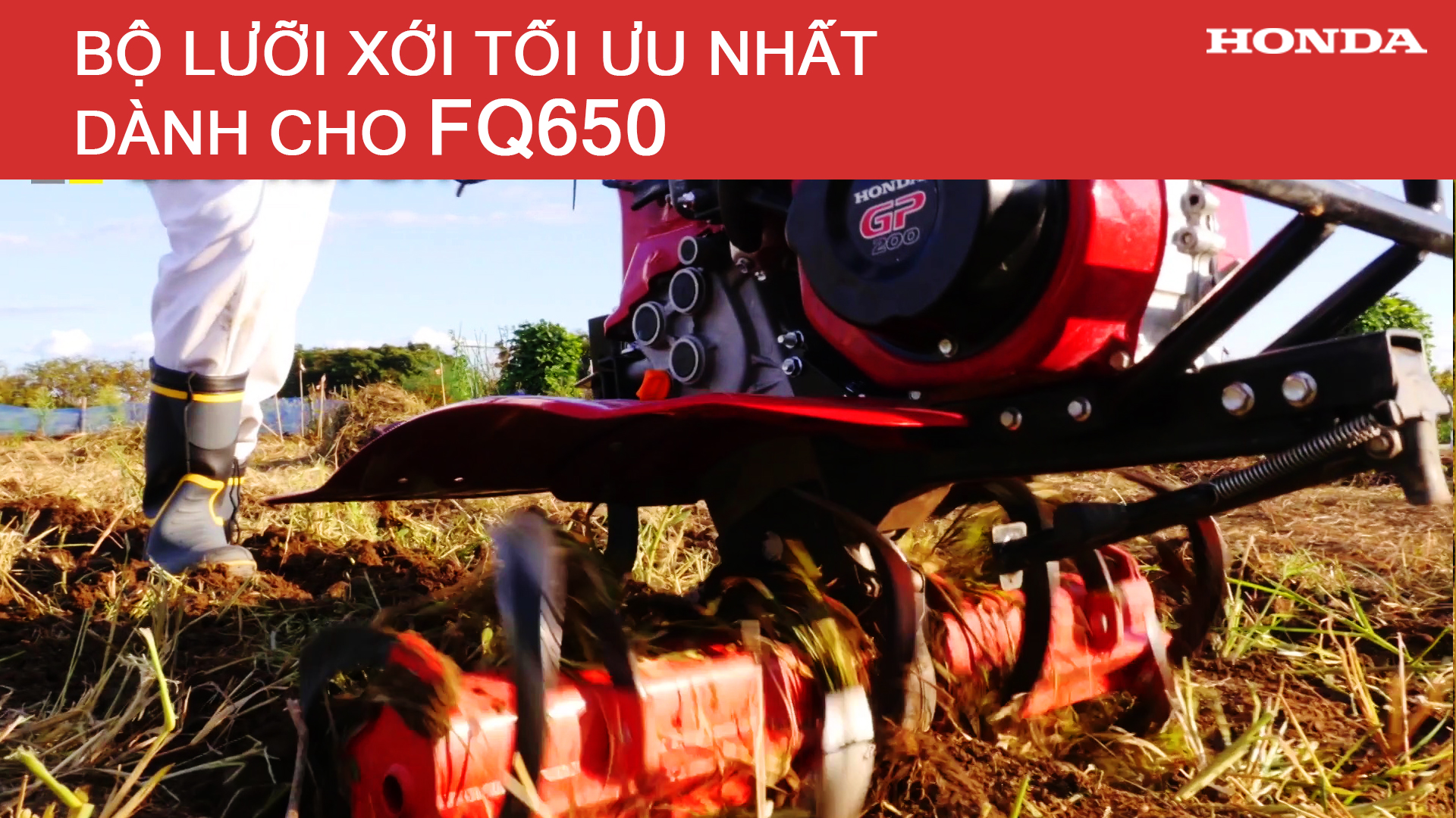 FQ650 cùng bộ lưỡi tối ưu nhất