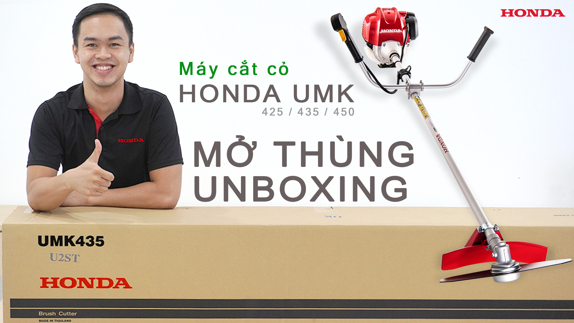Unbox - Mở thùng Honda UMK